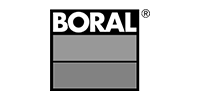Boral Black and white logo