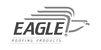 eagle brand concrete tile roof logo bw