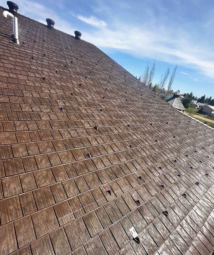 Forestburg, AB Community Hall Roof